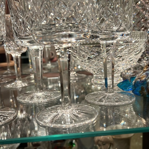 'ASTRAL Questa' Popular founded by Waterford Crystal Wine Glasses Set of 4 - Picture 4 of 10